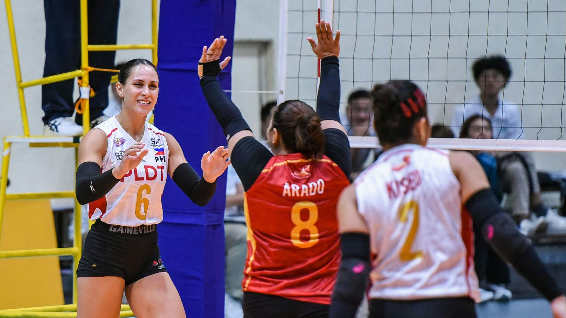 PVL: Savi Davison leads unbeaten PLDT in PVL on Tour quarterfinal match vs ZUS Coffee